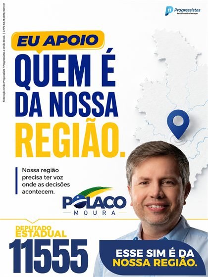 Polaco Moura e a mensagem Quem é da nossa região